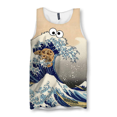 Cookie Wave Men's Tank - Shirtwascash