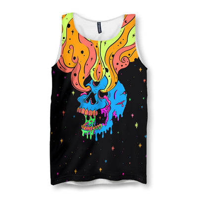 Skelly Space Drip Men's Tank - Shirtwascash