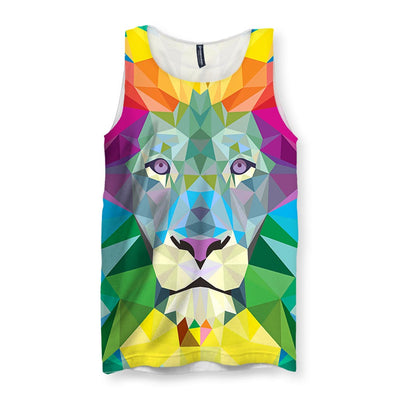 Spiritual Lion Men's Tank - Shirtwascash