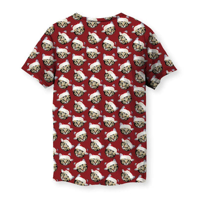 Meowy Christmas Men's T-Shirt - Shirtwascash