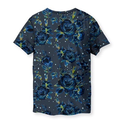 Holographic Flowers Men's T-Shirt - Shirtwascash