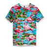 Flamingo Paradise Men's T-Shirt - Shirtwascash