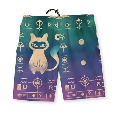 Ancient Mew Hieroglyph Men's Shorts