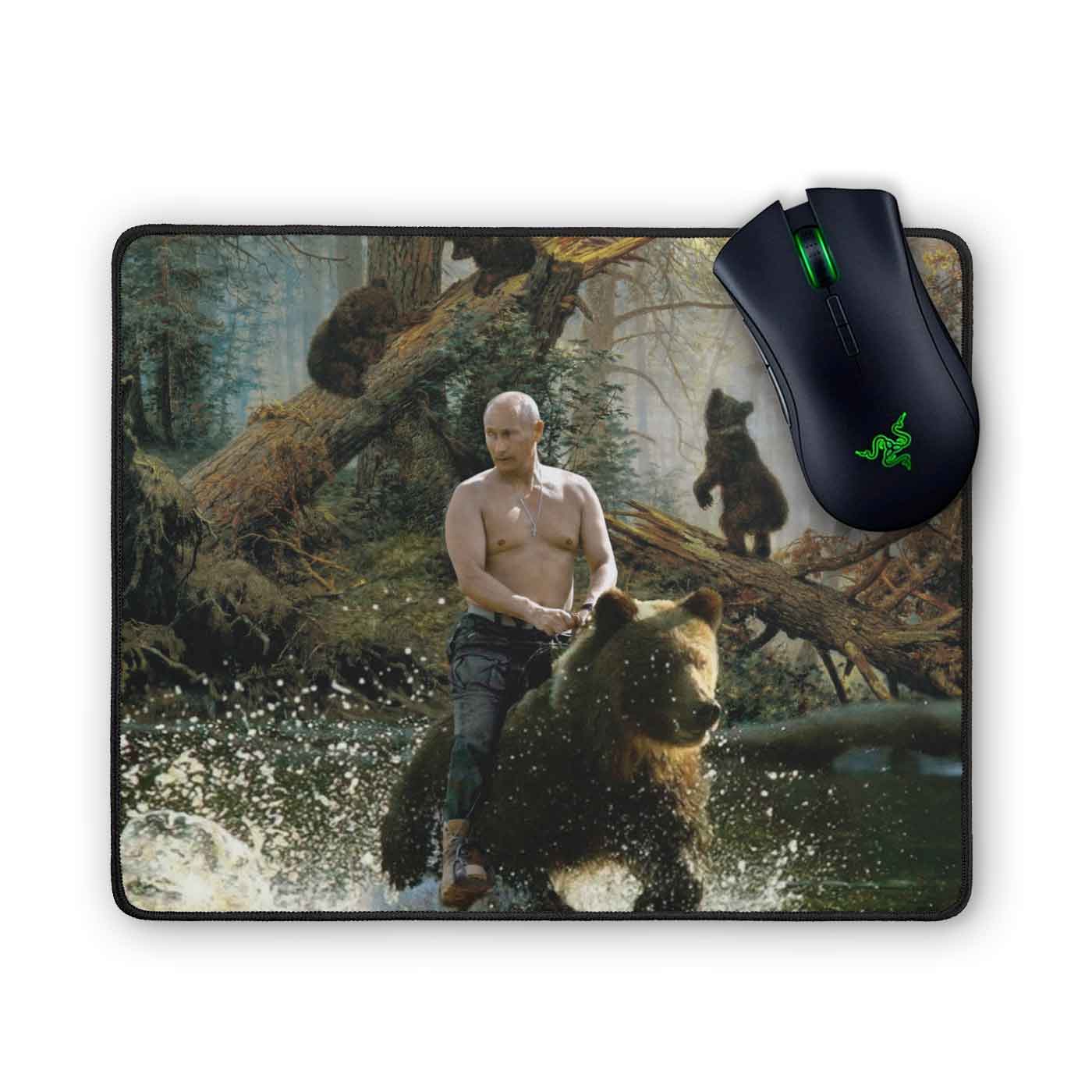 sibeian mouse Siberian Prince Mouse Pad - Shirtwascash
