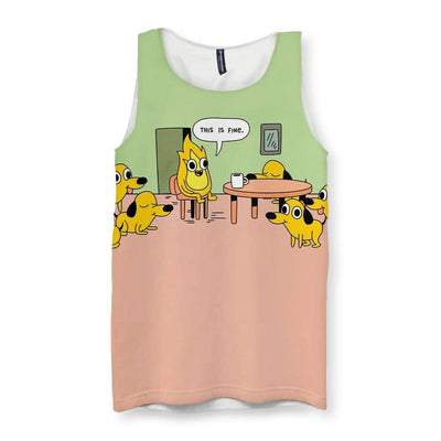 This is Fine Men's Tank - Shirtwascash