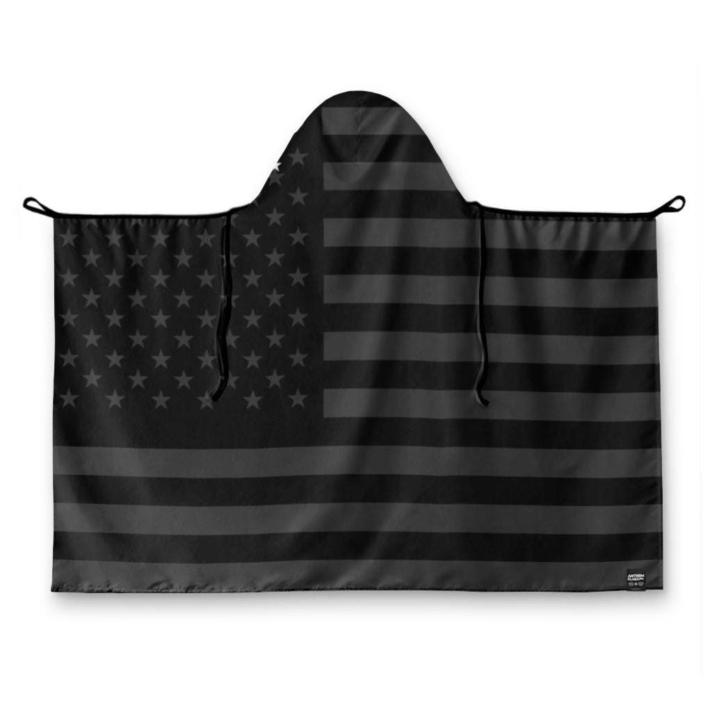 USA Black Hooded Flag