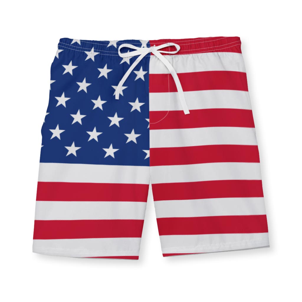 USA Flag Men's Swim Shorts