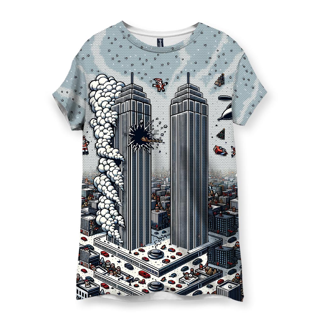 Cool Christmas 9/11 Women's T-Shirt - Shirtwascash