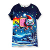 Nyan Starry Night Women's T-Shirt - Shirtwascash