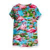 Flamingo Paradise Women's T-Shirt - Shirtwascash