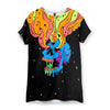Skelly Space Drip Women's T-Shirt - Shirtwascash