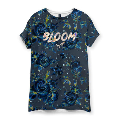 Holographic Flowers Women's T-Shirt - Shirtwascash