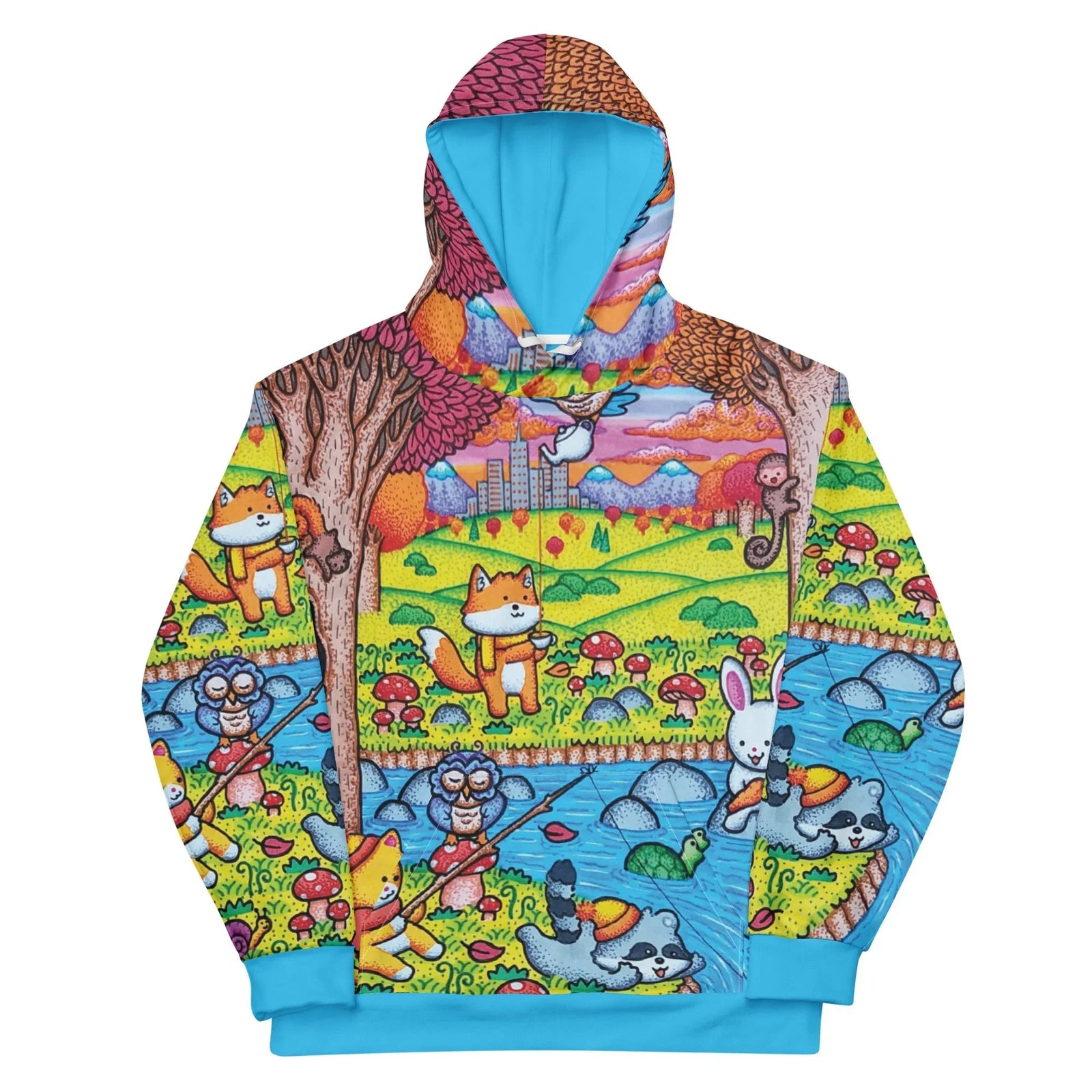 A Wonderful Fall Evening Hoodie - Shirtwascash