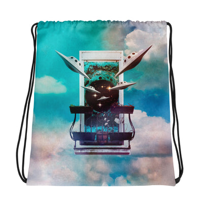 Interdimensional Drawstring Bag - Shirtwascash