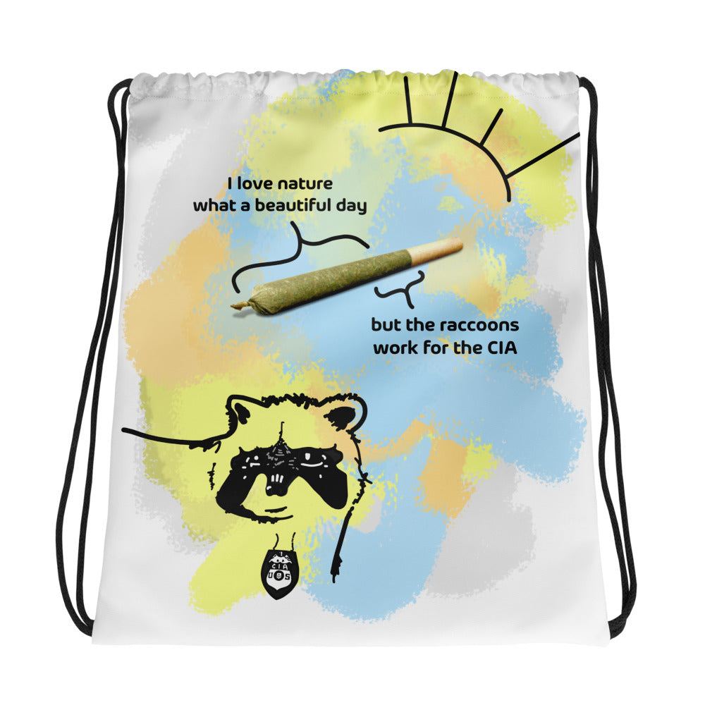 MK Ultra Drawstring Bag - Shirtwascash