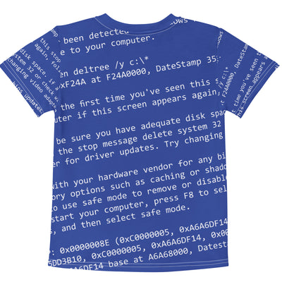 BSOD Kid's Tee - Shirtwascash