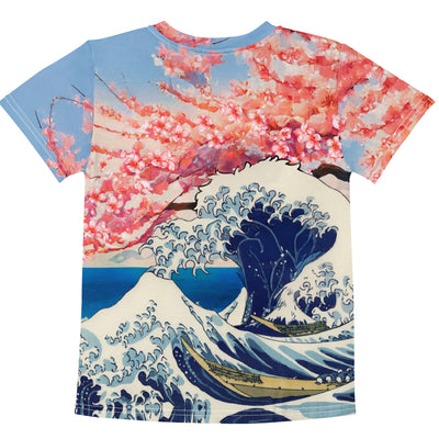 Cookie Wave Blossom Kid's Tee - Shirtwascash