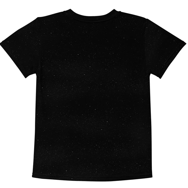 Gazing Space Cat Kid's Tee - Shirtwascash