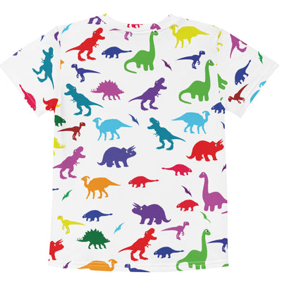 Dino Print Kid's Tee - Shirtwascash