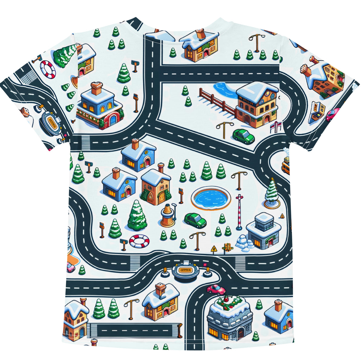 Car Carpet Winter Kid's Tee - Shirtwascash