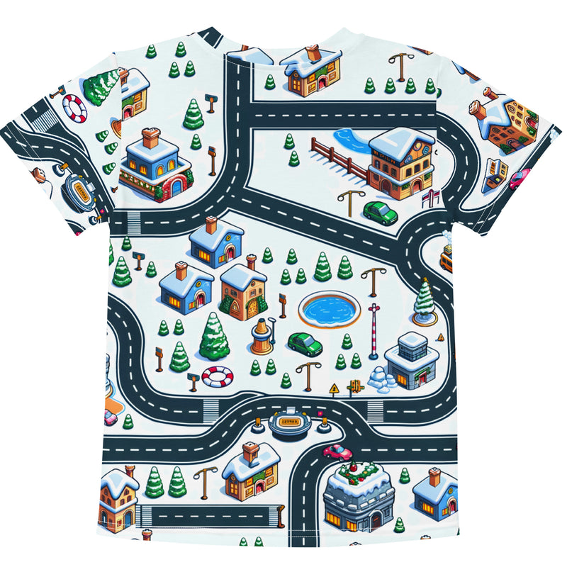 Car Carpet Winter Kid's Tee - Shirtwascash