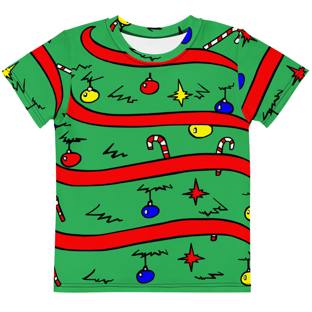 Clipart Christmas Kid's Tee - Shirtwascash