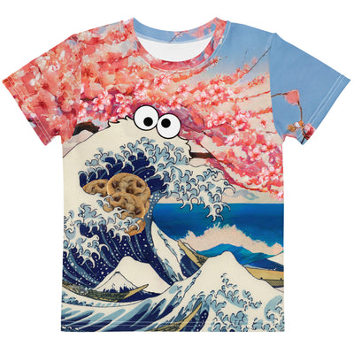 Cookie Wave Blossom Kid's Tee - Shirtwascash
