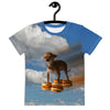 Flying Hamburger Dog Kid's Tee - Shirtwascash