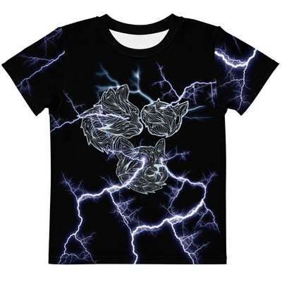 Lightning Cat Kid's Tee - Shirtwascash