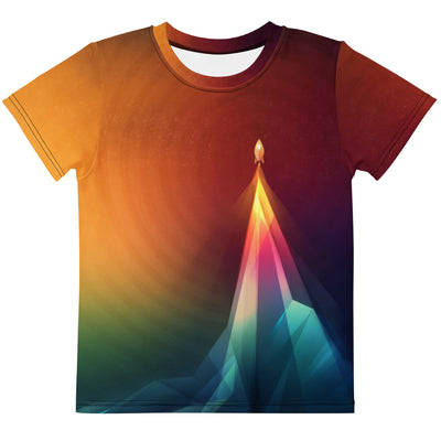 Low Poly Rocket Kid's Tee - Shirtwascash