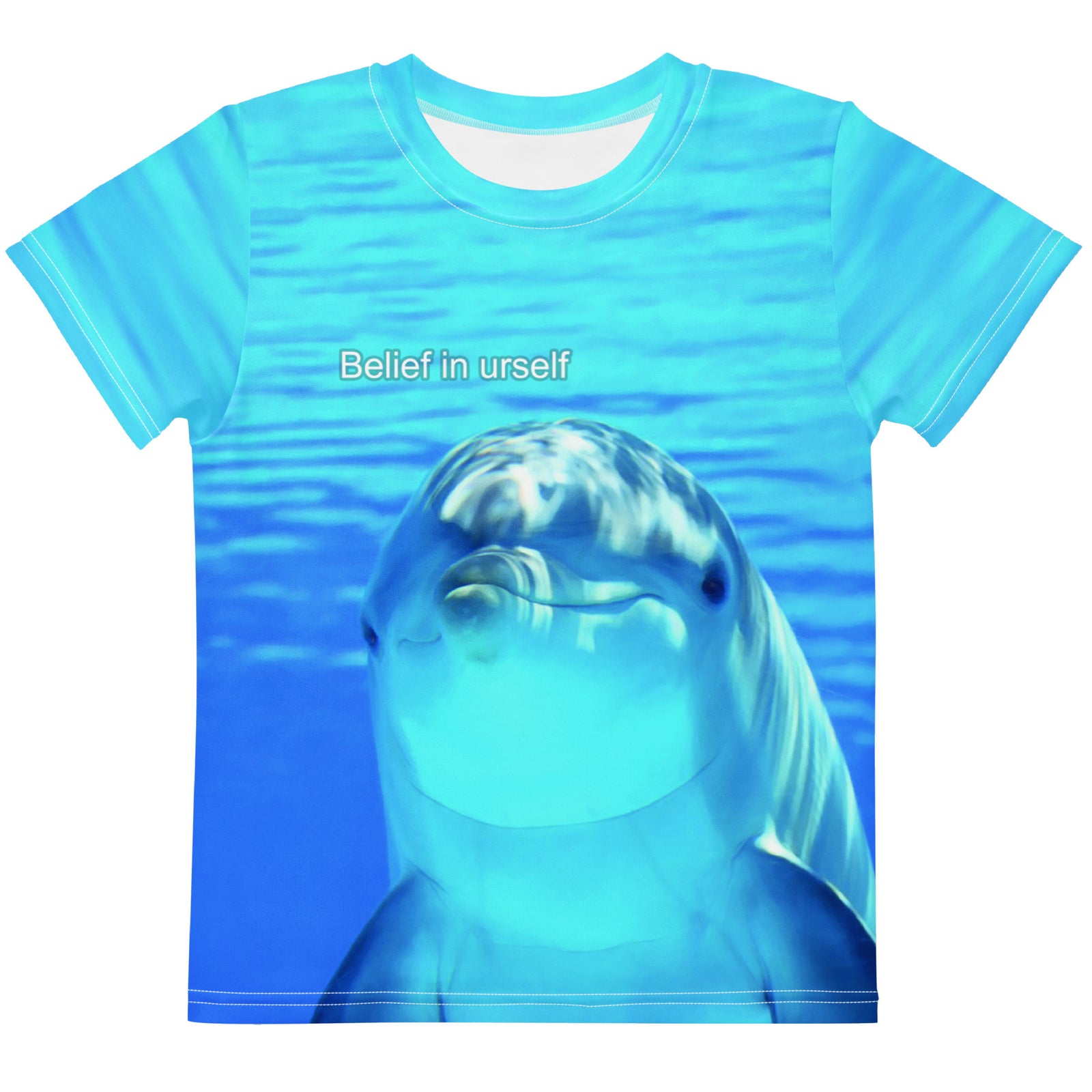 Motivation Dolphin Kid's Tee - Shirtwascash