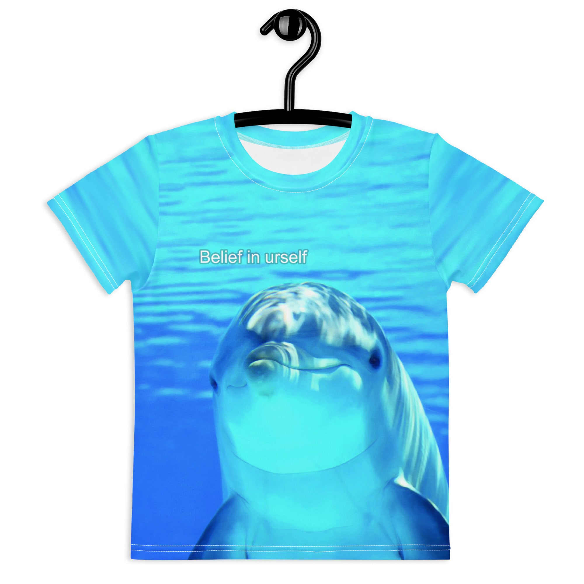 Motivation Dolphin Kid's Tee - Shirtwascash