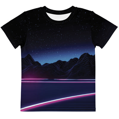 Neon Highway Kid's Tee - Shirtwascash