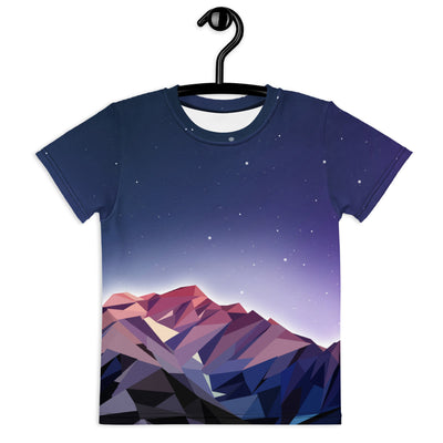 Poly Mountain Kid's Tee - Shirtwascash