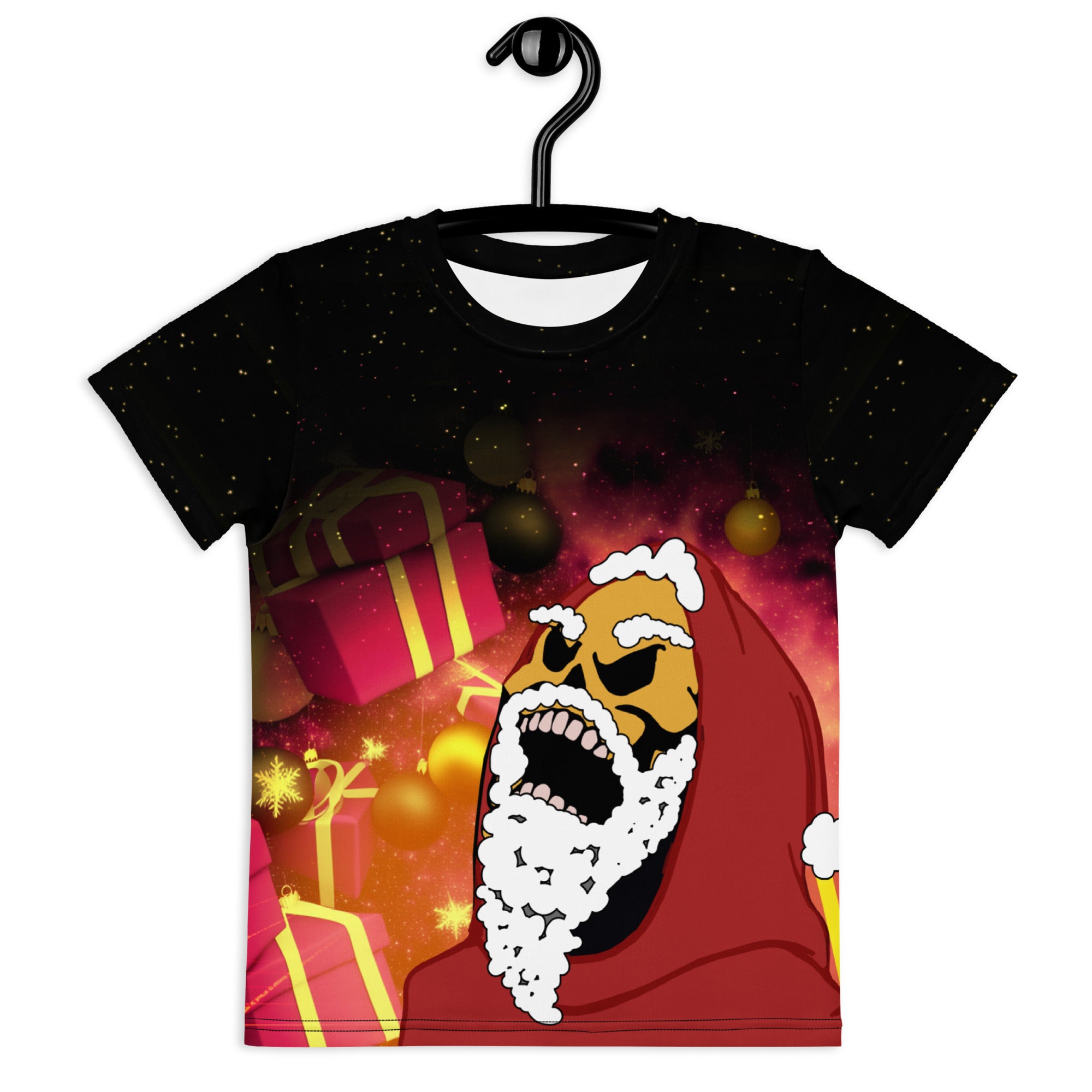 Skeletor Santa Kid's Tee - Shirtwascash