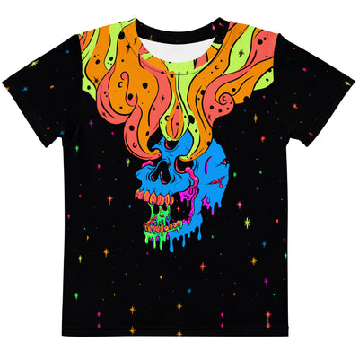 Skelly Space Drip Kid's Tee - Shirtwascash
