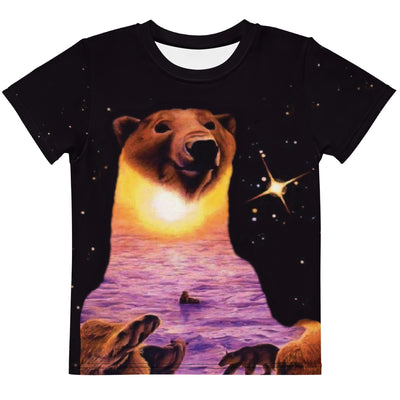 The Polar Sunset Kid's Tee - Shirtwascash