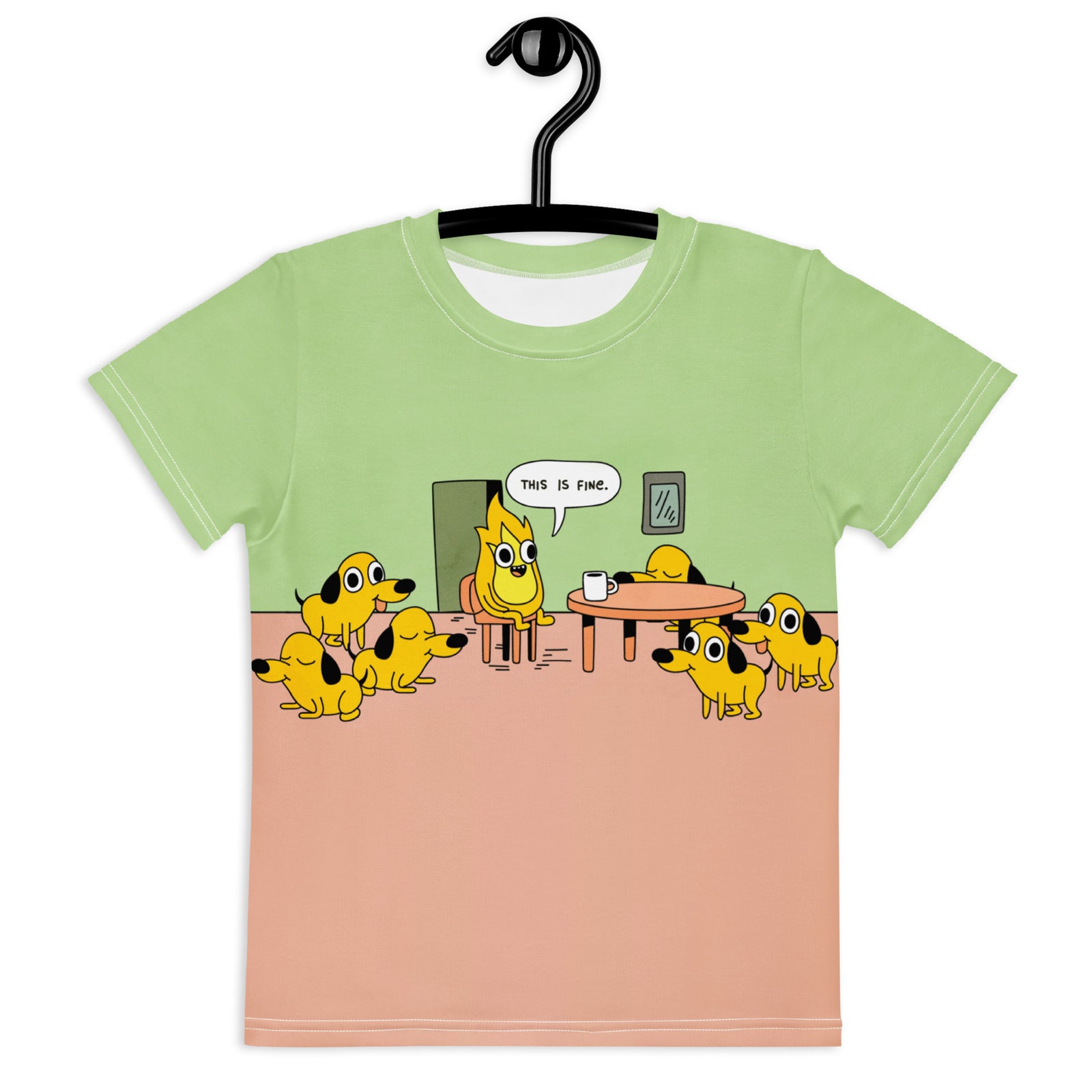 This is Fine Kid's Tee - Shirtwascash