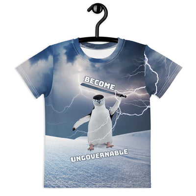Ungovernable Penguin Kid's Tee - Shirtwascash