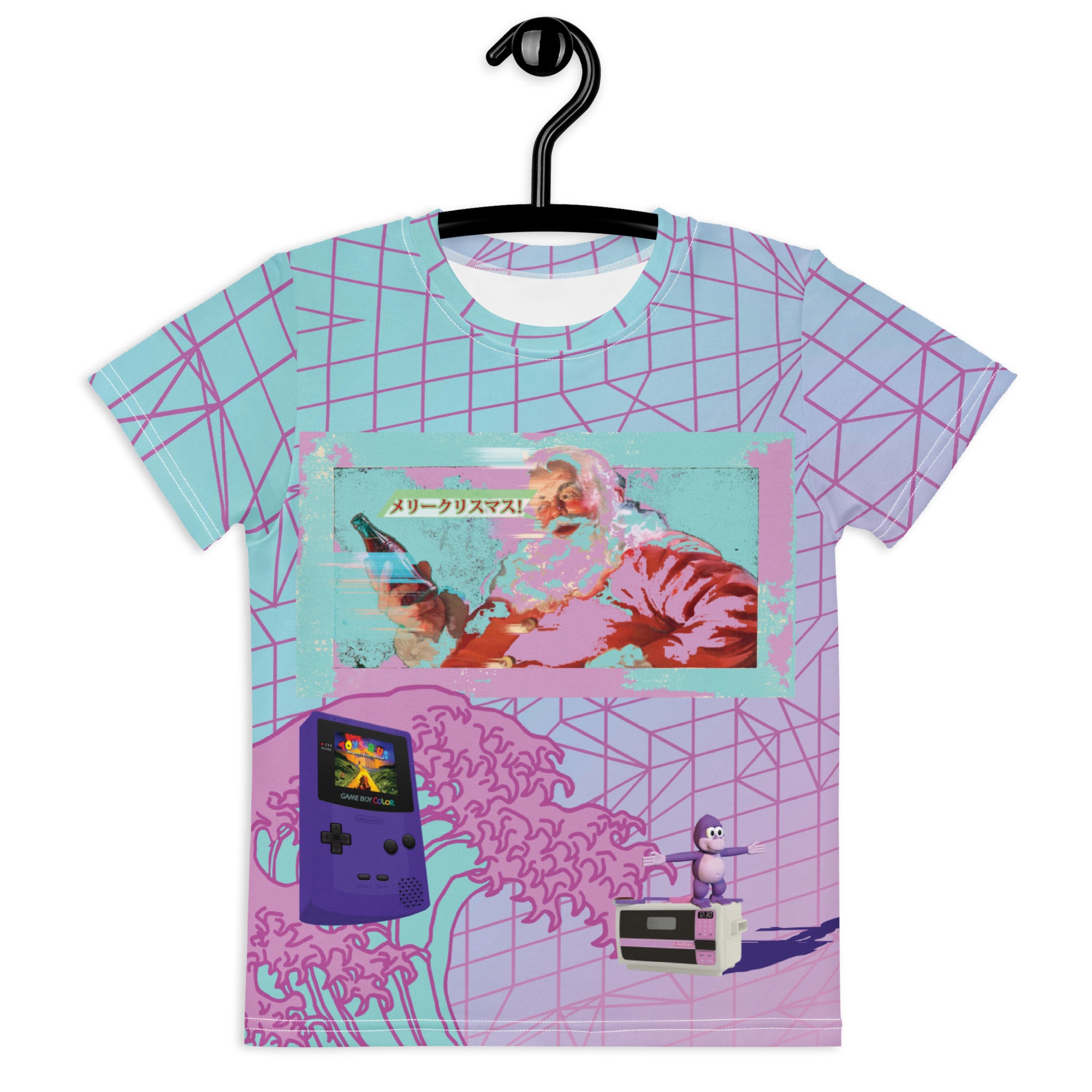 Vaporwave Cola Kid's Tee - Shirtwascash