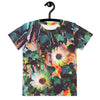 Floral Glitch Kid's T-Shirt - Shirtwascash