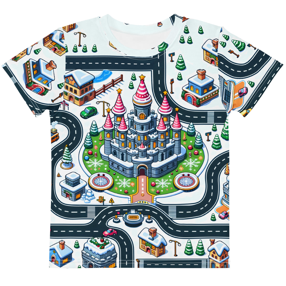Car Carpet Winter Kid's Tee - Shirtwascash