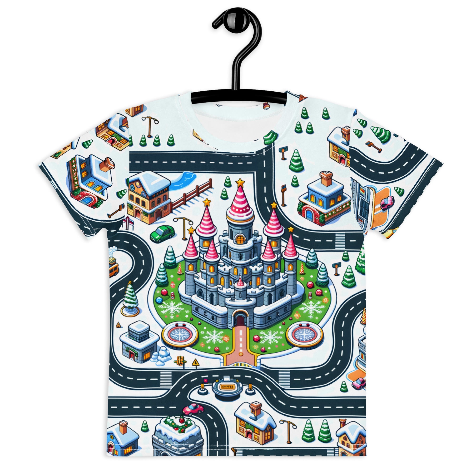 Car Carpet Winter Kid's Tee - Shirtwascash