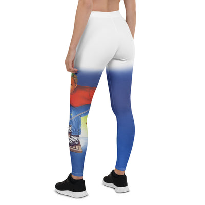 90s Internet Kid Women's Leggings - Shirtwascash