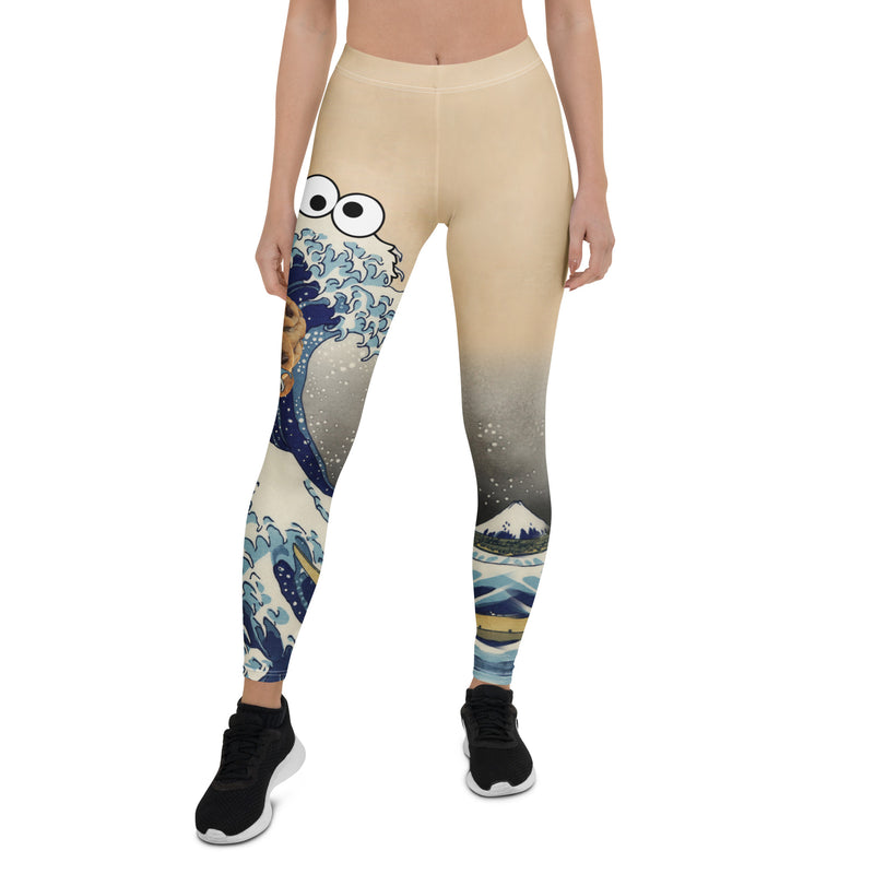 Cookie Wave Women's Leggings - Shirtwascash