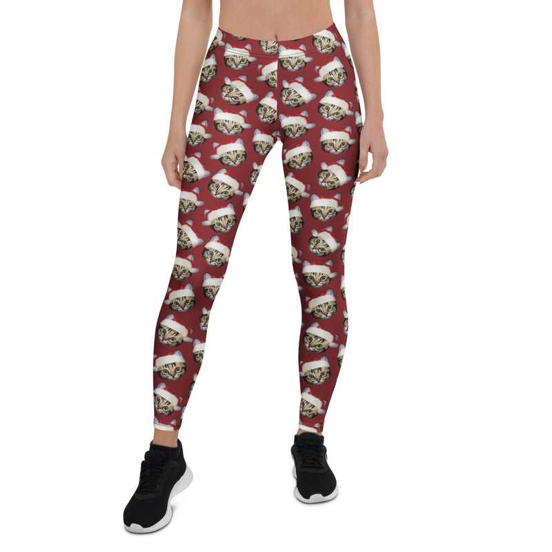 Meowy Christmas Women's Leggings - Shirtwascash