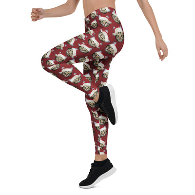 Meowy Christmas Women's Leggings - Shirtwascash