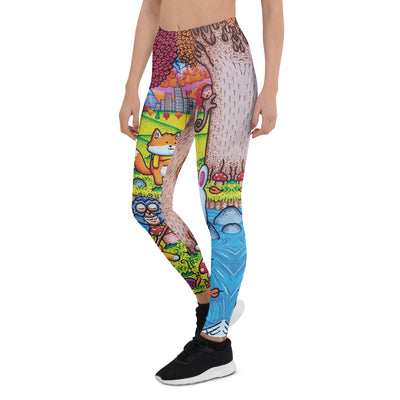 A Wonderful Fall Evening Women's Leggings - Shirtwascash