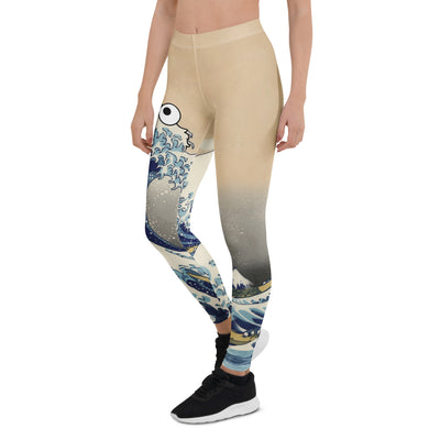 Cookie Wave Women's Leggings - Shirtwascash
