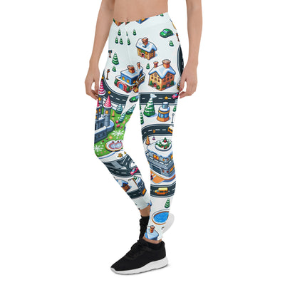 Car Carpet Winter Leggings - Shirtwascash